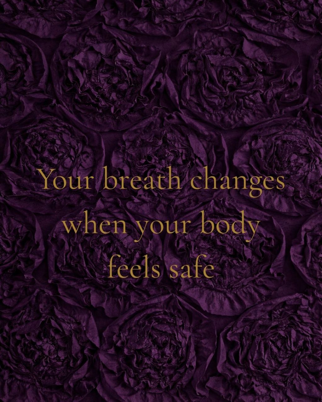 Your Breath Changes When Your Body Feels Safe